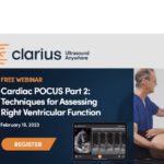 Free Webinar:"Cardiac POCUS Part 2: Techniques for Assessing Right Ventricular Function"